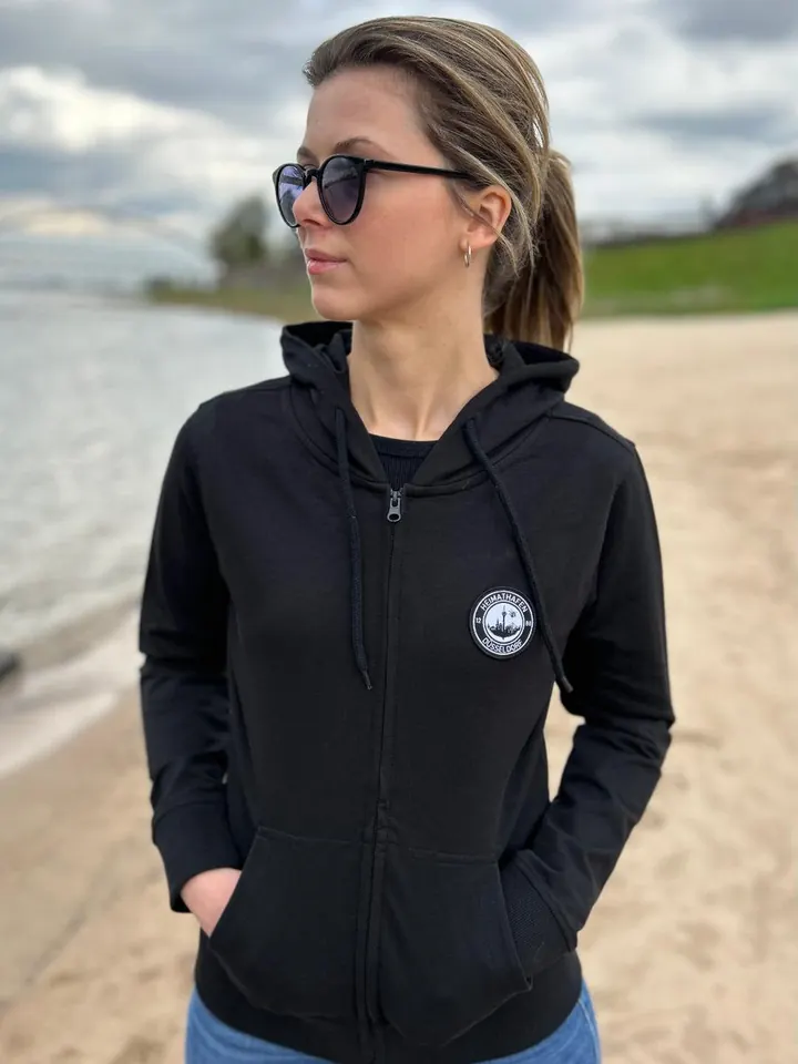 Zipped Hoodie 1288 Unisex von Heimathafen Düsseldorf